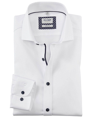 Рубашка классическая OLYMP длинный рукав, body fit | купить в интернет-магазине Olymp-Men