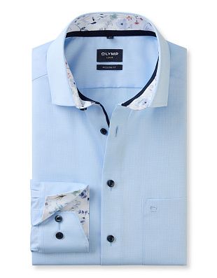 Рубашка классическая OLYMP Luxor, modern fit, на рост до 176 | купить в интернет-магазине Olymp-Men