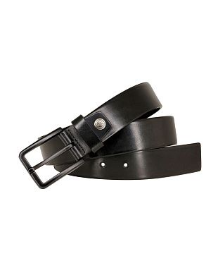 Ремень мужской Lindenmann с чёрной пряжкой мужские | купить в интернет-магазине Olymp-Men