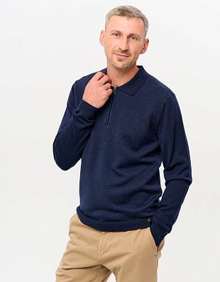 Поло мужское Gratude на молнии | купить в интернет-магазине Olymp-Men