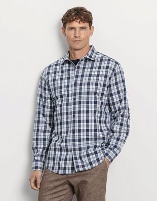 Рубашка мужская фланелевая OLYMP в клетку | купить в интернет-магазине Olymp-Men