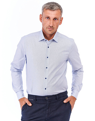Рубашка классическая мужская OLYMP с длинным рукавом, body fit | купить в интернет-магазине Olymp-Men