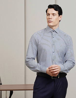 Рубашка классическая OLYMP длинный рукав, body fit | купить в интернет-магазине Olymp-Men