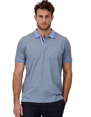 Поло мужское на пуговицах Fynch-Hatton | купить в интернет-магазине Olymp-Men