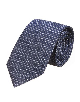 Галстук удлиненный Bernd Hennes в горох, 8,5 см | купить в интернет-магазине Olymp-Men