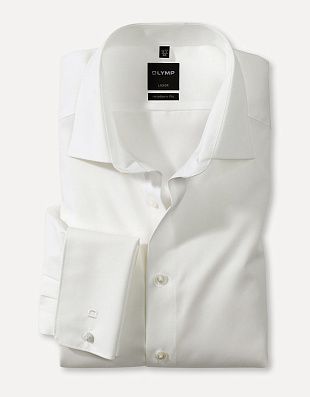 Сорочка мужская с французской манжетой Olymp Luxor, modern fit