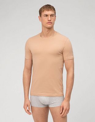 Футболка бельевая мужская бежевая | купить в интернет-магазине Olymp-Men