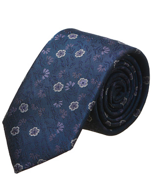 Галстук Bernd Hennes с цветочным рисунком, 7 см | купить в интернет-магазине Olymp-Men