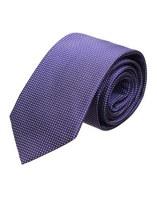 Галстук удлиненный в белую точку Bernd Hennes, 8,5 см | купить в интернет-магазине Olymp-Men