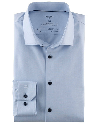 Сорочка мужская OLYMP 24/7, супер слим, климат-контроль, артикул 25262411