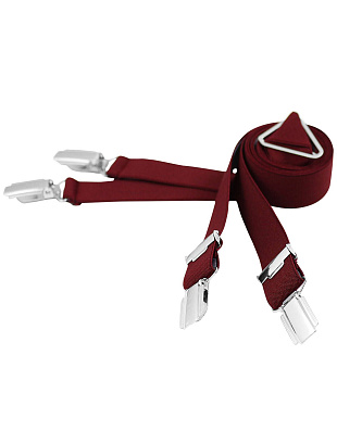 Подтяжки мужские бордовые Lindenmann, Х-форма | купить в интернет-магазине Olymp-Men