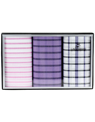 Комплект носовых платков в клетку, 3 шт. | купить в интернет-магазине Olymp-Men