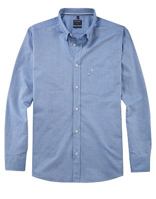 Рубашка мужская OLYMP Casual с карманом, пуговицы на воротнике | купить в интернет-магазине Olymp-Men