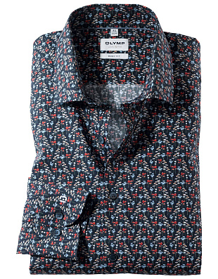 Рубашка мужская OLYMP, body fit, на высокий рост | купить в интернет-магазине Olymp-Men