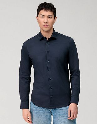 Трикотажная сорочка Olymp 24/7, body fit | купить в интернет-магазине Olymp-Men