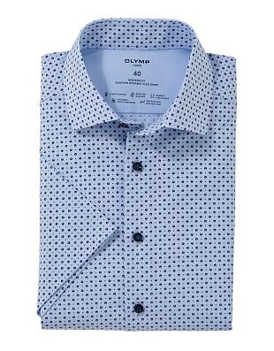 Рубашка с рисунком OLYMP Luxor 24/7 климат-контроль, modern fit