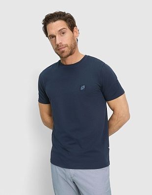 Футболка мужская синяя с лого Olymp | купить в интернет-магазине Olymp-Men