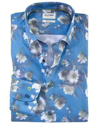 Рубашка мужская OLYMP, body fit, на высокий рост | купить в интернет-магазине Olymp-Men