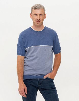 Джемпер мужской с коротким рукавом Gratude | интернет-магазин Olymp-Men