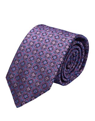 Галстук удлиненный Bernd Hennes c рисунком орнамент, широкий, 8,5 см | купить в интернет-магазине Olymp-Men