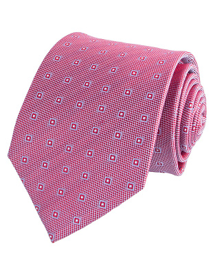 Галстук Bernd Hennes с мелким рисунком, 7см | купить в интернет-магазине Olymp-Men