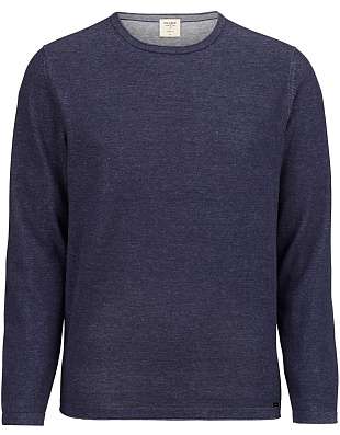 Джемпер мужской с круглым вырезом Olymp, body fit | интернет-магазин Olymp-Men