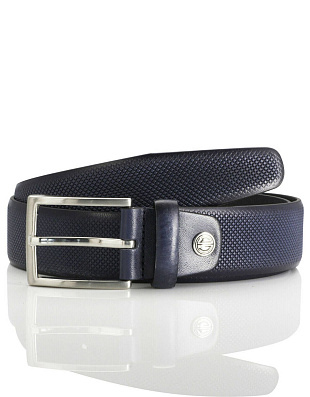 Ремень Lindenmann классический с мелким тиснением мужские | купить в интернет-магазине Olymp-Men