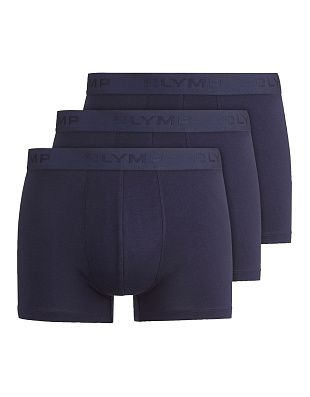 Трусы боксеры синие мужские Olymp, комплект, 3 шт. | купить в интернет-магазине Olymp-Men