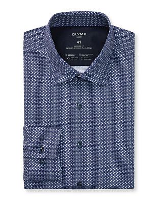 Рубашка мужская трикотажная с рисунком OLYMP Luxor, modern fit | купить в интернет-магазине Olymp-Men