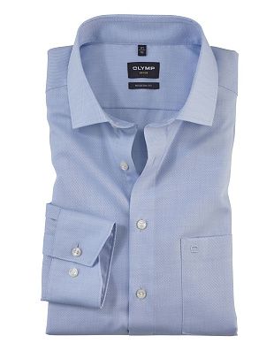 Сорочка мужская фактурная OLYMP Luxor, modern fit | купить в интернет-магазине Olymp-Men