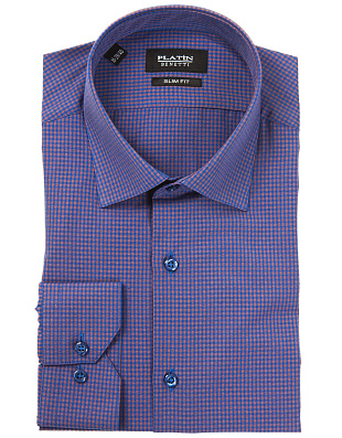 Сорочка мужская PLATIN Slim Fit, артикул 2371UF-PLT