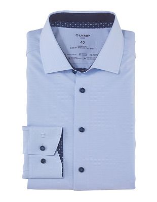 Рубашка с длинным рукавом OLYMP Luxor 24/7 климат-контроль, modern fit | купить в интернет-магазине Olymp-Men