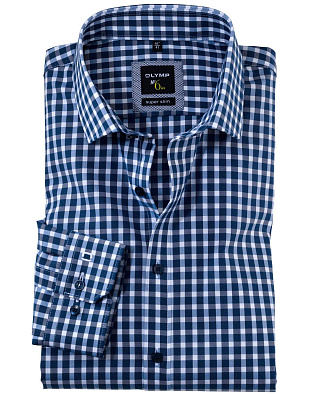 Мужская классическая рубашка OLYMP №6, супер слим | купить в интернет-магазине Olymp-Men