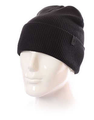 Шапка чёрная вязаная Tesoro | купить в интернет-магазине Olymp-Men