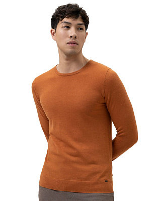 Джемпер мужской OLYMP, шерсть с шёлком, body fit | интернет-магазин Olymp-Men