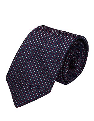 Галстук удлиненный Bernd Hennes в клетку, широкий, 8,5 см | купить в интернет-магазине Olymp-Men