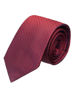 Галстук удлиненный красный квадрат Bernd Hennes, 8,5 см | купить в интернет-магазине Olymp-Men