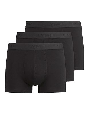 Трусы боксеры чёрные мужские Olymp, комплект, 3 шт. | купить в интернет-магазине Olymp-Men