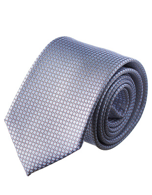 Галстук удлиненный Bernd Hennes с жаккардовым рисунком | купить в интернет-магазине Olymp-Men