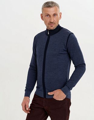 Кардиган мужской шерстяной Gratude на молнии | купить в интернет-магазине Olymp-Men