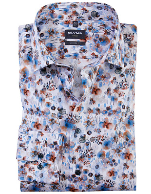 Рубашка мужская Olymp, modern fit, рост до 176 | купить в интернет-магазине Olymp-Men