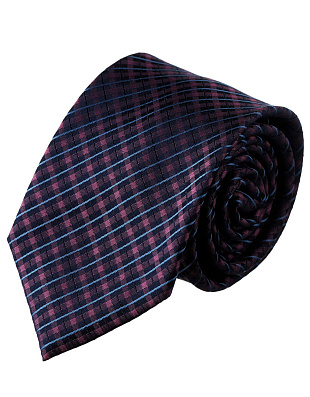 Галстук удлиненный Bernd Hennes в клетку | купить в интернет-магазине Olymp-Men