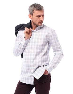 Рубашка мужская в клетку Signature