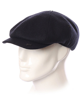 Кепка чёрная мужская Bersar восьмиклинка с ушками | купить в интернет-магазине Olymp-Men