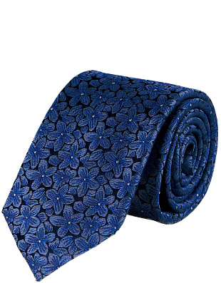 Галстук с цветочным принтом Bernd Hennes, 7 см | купить в интернет-магазине Olymp-Men