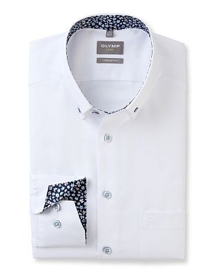 Сорочка мужская классическая OLYMP Luxor, прямой крой | купить в интернет-магазине Olymp-Men