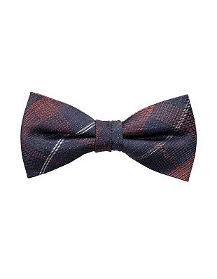 Галстук-бабочка в бордовую клетку Olymp 5,5 см | купить в интернет-магазине Olymp-Men