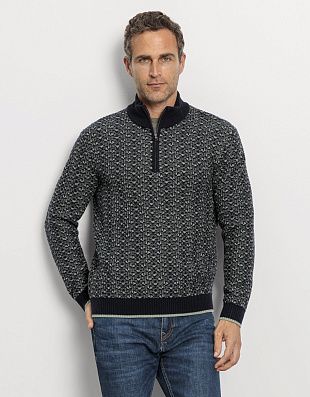 Свитер мужской OLYMP на молнии | купить в интернет-магазине Olymp-Men