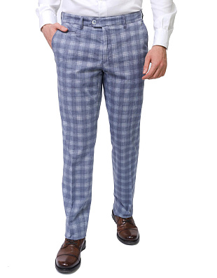 Брюки мужские Brax в клетку, мод.Everest | купить в интернет-магазине Olymp-Men