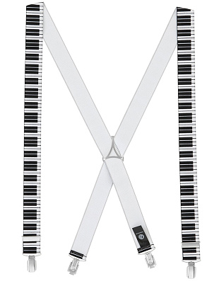 Мужские подтяжки с рисунком клавиши | купить в интернет-магазине Olymp-Men